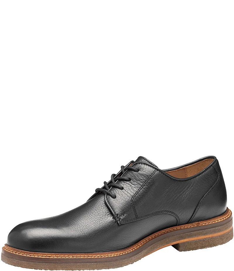 Johnston & Murphy Men's Calder Plain Toe Leather Oxfords