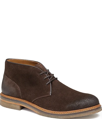 Johnston & Murphy Mens Calder Suede Chukka Boot