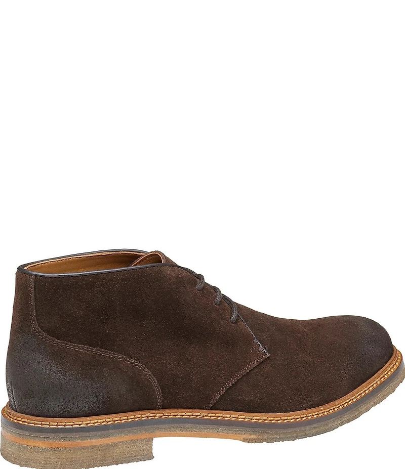 Johnston & Murphy Mens Calder Suede Chukka Boot