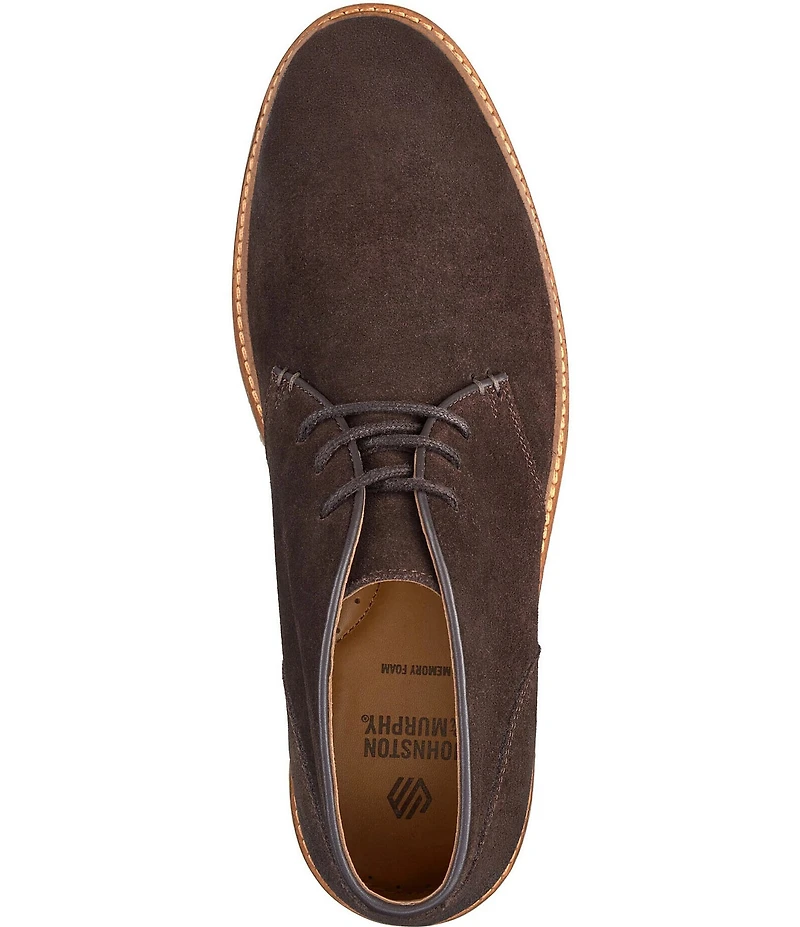 Johnston & Murphy Mens Calder Suede Chukka Boot