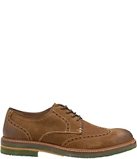 Johnston & Murphy Men's Calder Waxed Suede Wingtip Oxfords