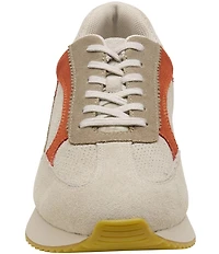Johnston & Murphy Men's Chase Perforated T-Toe Suede Sneakers