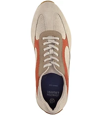 Johnston & Murphy Men's Chase Perforated T-Toe Suede Sneakers