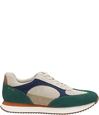 Johnston & Murphy Men's Chase Perforated T-Toe Suede Sneakers