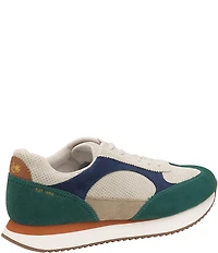 Johnston & Murphy Men's Chase Perforated T-Toe Suede Sneakers