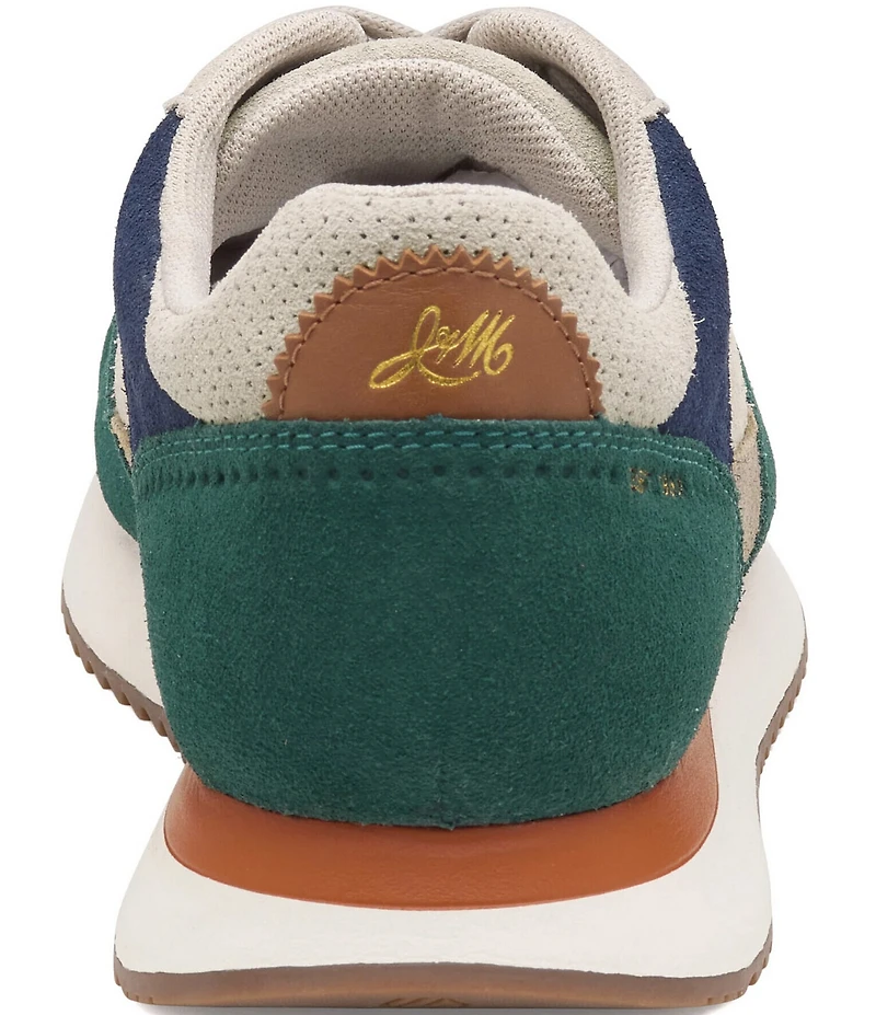 Johnston & Murphy Men's Chase Perforated T-Toe Suede Sneakers