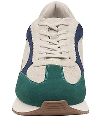 Johnston & Murphy Men's Chase Perforated T-Toe Suede Sneakers