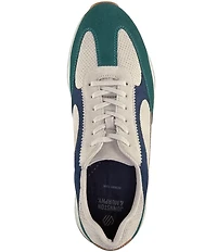Johnston & Murphy Men's Chase Perforated T-Toe Suede Sneakers