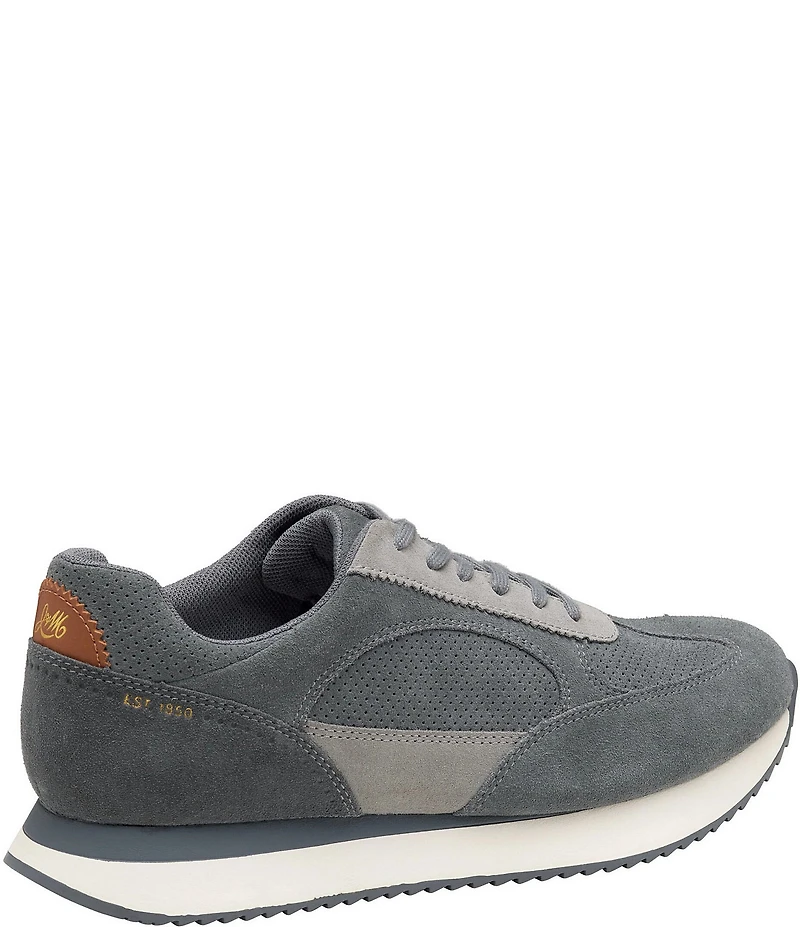 Johnston & Murphy Men's Chase Perforated T-Toe Suede Sneakers