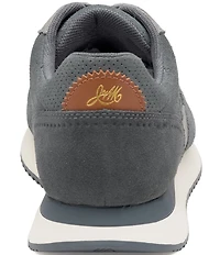 Johnston & Murphy Men's Chase Perforated T-Toe Suede Sneakers