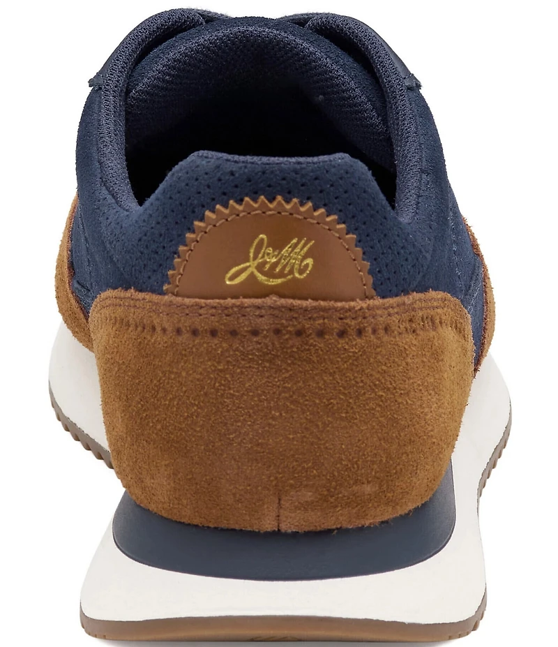 Johnston & Murphy Men's Chase Perforated T-Toe Suede Sneakers