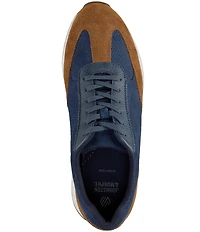 Johnston & Murphy Men's Chase Perforated T-Toe Suede Sneakers