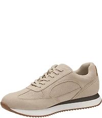 Johnston & Murphy Men's Chase Perforated Suede T-Toe Sneakers