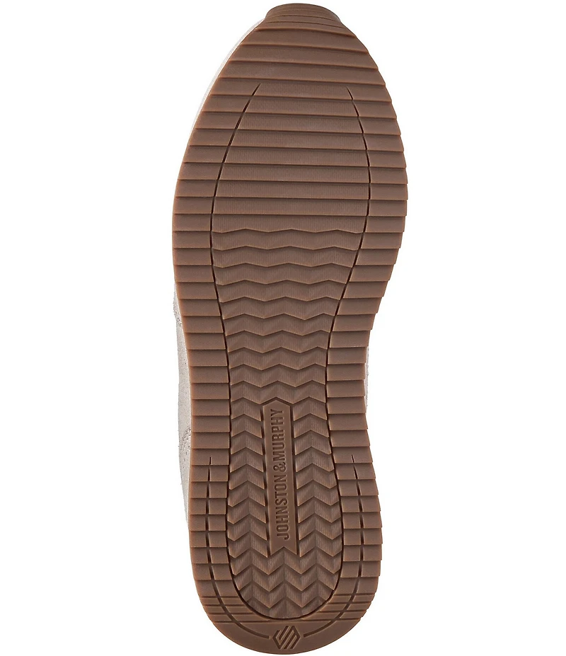 Johnston & Murphy Men's Chase Perforated Suede T-Toe Sneakers