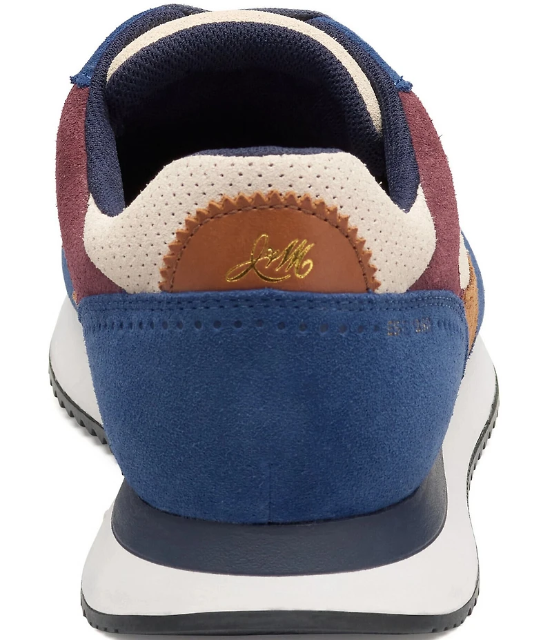 Johnston & Murphy Men's Chase Perforated Suede T-Toe Sneakers
