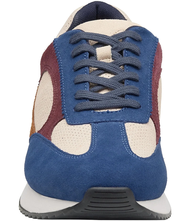 Johnston & Murphy Men's Chase Perforated Suede T-Toe Sneakers