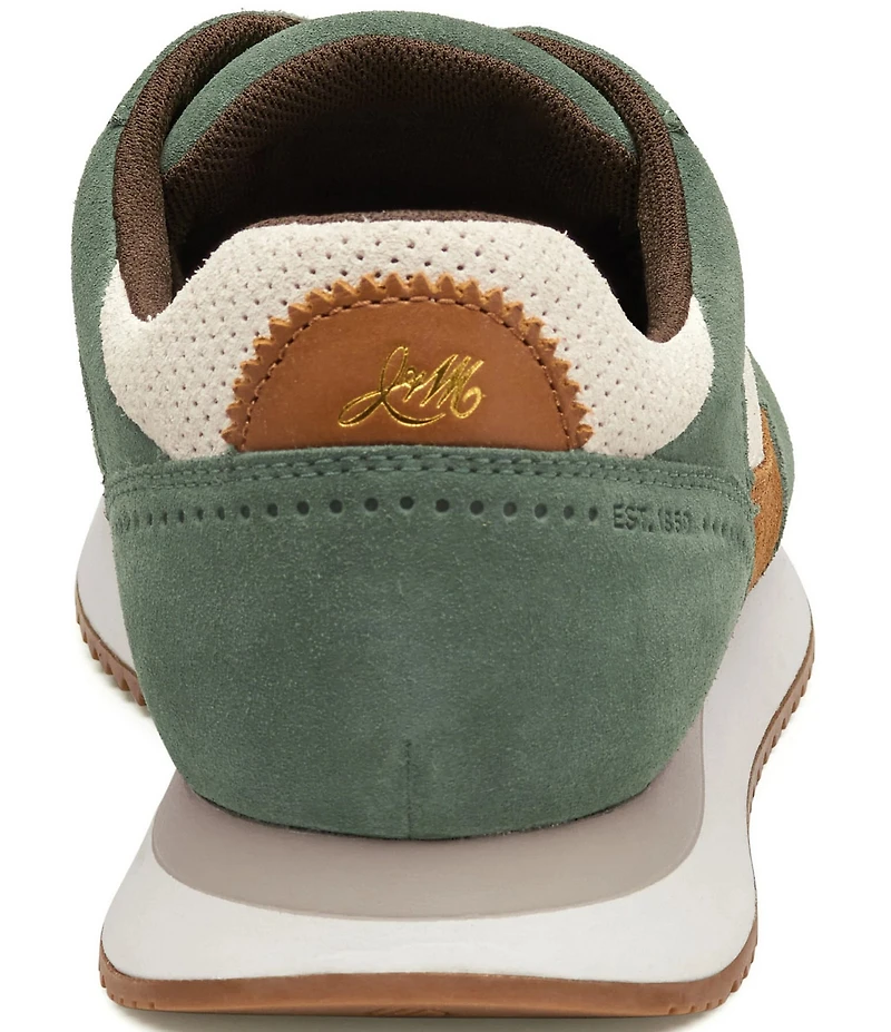 Johnston & Murphy Men's Chase Perforated Suede T-Toe Sneakers