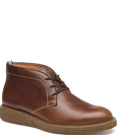 Johnston & Murphy Men's Clint Leather Chukka Boots