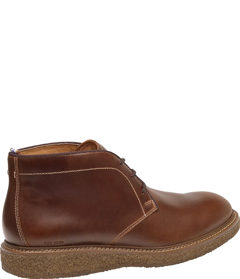Johnston & Murphy Men's Clint Leather Chukka Boots