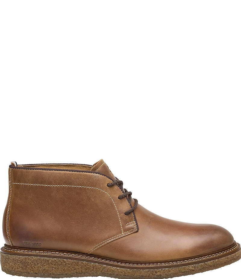 Johnston & Murphy Men's Clint Leather Chukka Boots