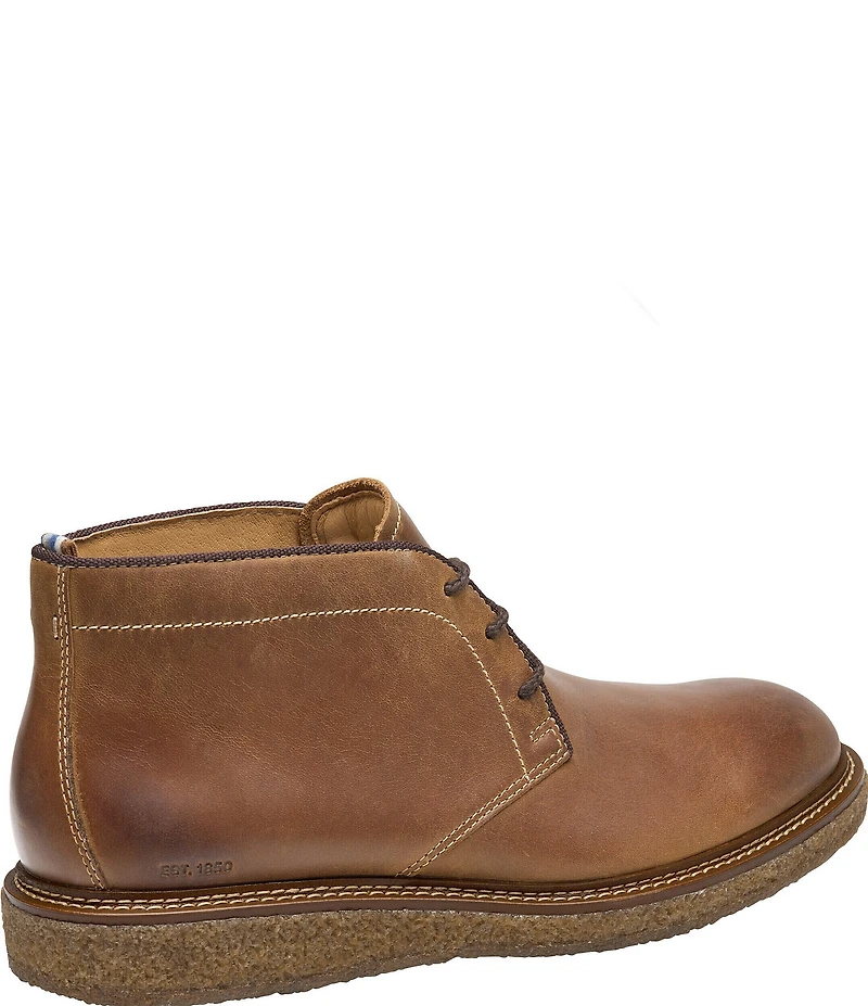 Johnston & Murphy Men's Clint Leather Chukka Boots