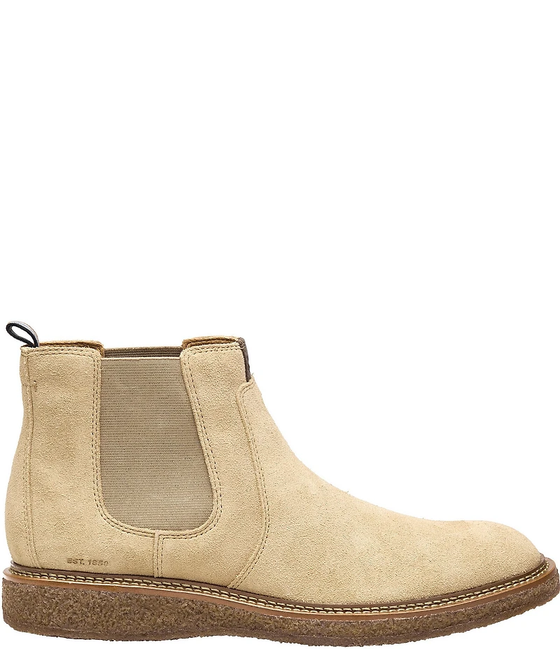Johnston & Murphy Men's Clint Suede Slip On Chelsea Boot
