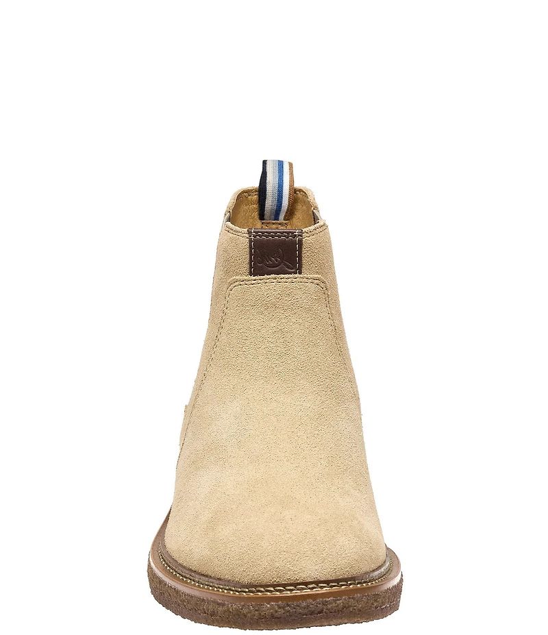 Johnston & Murphy Men's Clint Suede Slip On Chelsea Boot