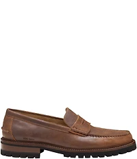 Johnston & Murphy Men's Collier Leather Penny Loafers