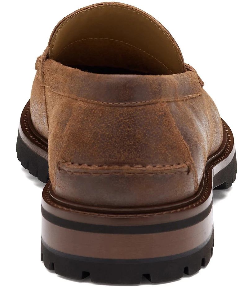 Johnston & Murphy Men's Collier Leather Penny Loafers