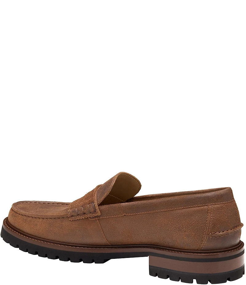 Johnston & Murphy Men's Collier Leather Penny Loafers