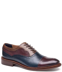 Johnston & Murphy Mens Conard 2.0 Hand-finished Cap Toe Oxfords