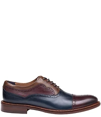 Johnston & Murphy Mens Conard 2.0 Hand-finished Cap Toe Oxfords