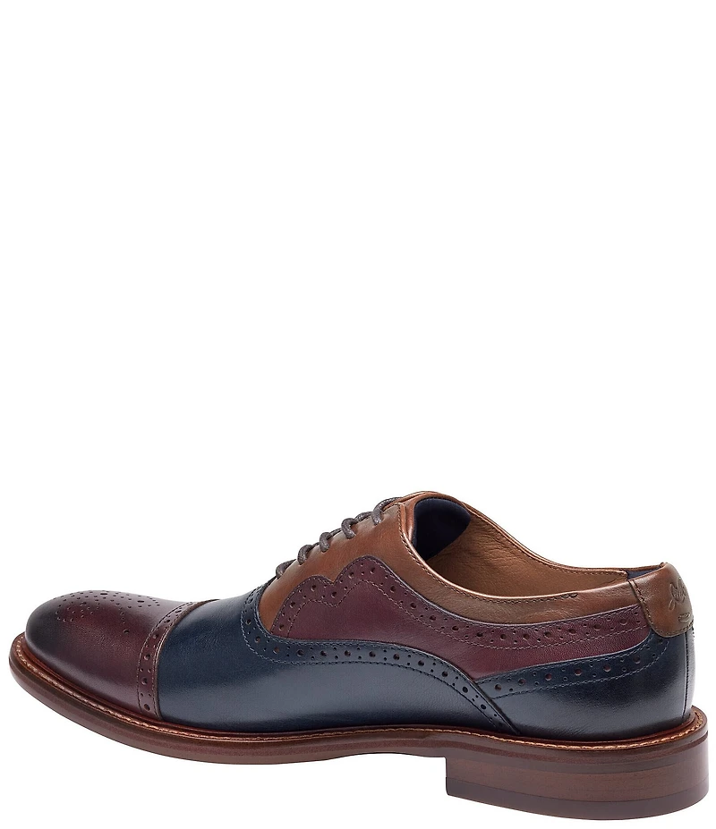Johnston & Murphy Mens Conard 2.0 Hand-finished Cap Toe Oxfords