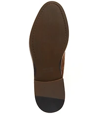 Johnston & Murphy Men's Conard 2.0 Suede Hand-finished Leather Cap Toe Oxfords