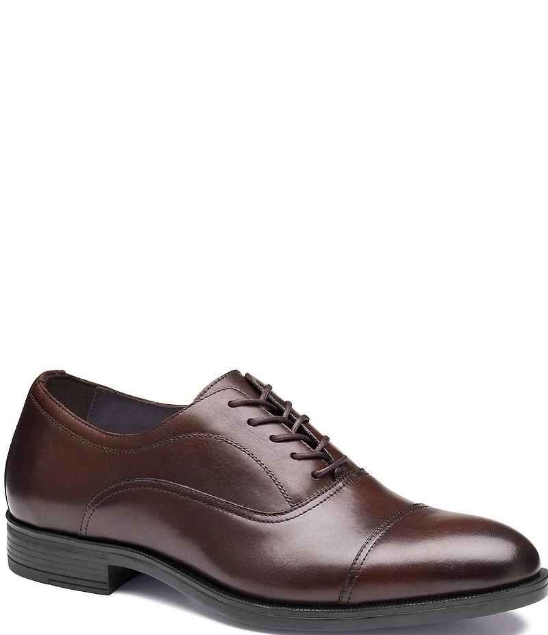 Johnston & Murphy Men's Conlin Leather Cap Toe Oxfords