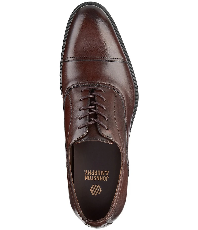 Johnston & Murphy Men's Conlin Leather Cap Toe Oxfords