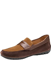 Johnston & Murphy Mens Cort 2.0 Suede Penny Loafers