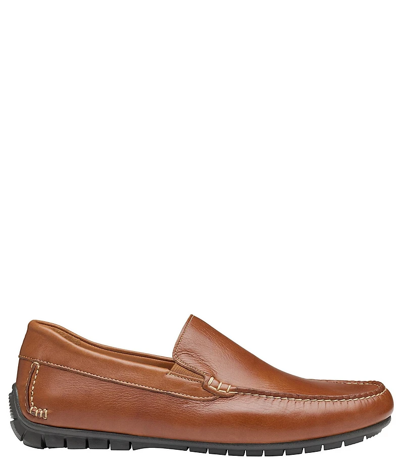 Johnston & Murphy Men's Cort Leather Slip On Loafer Drivers