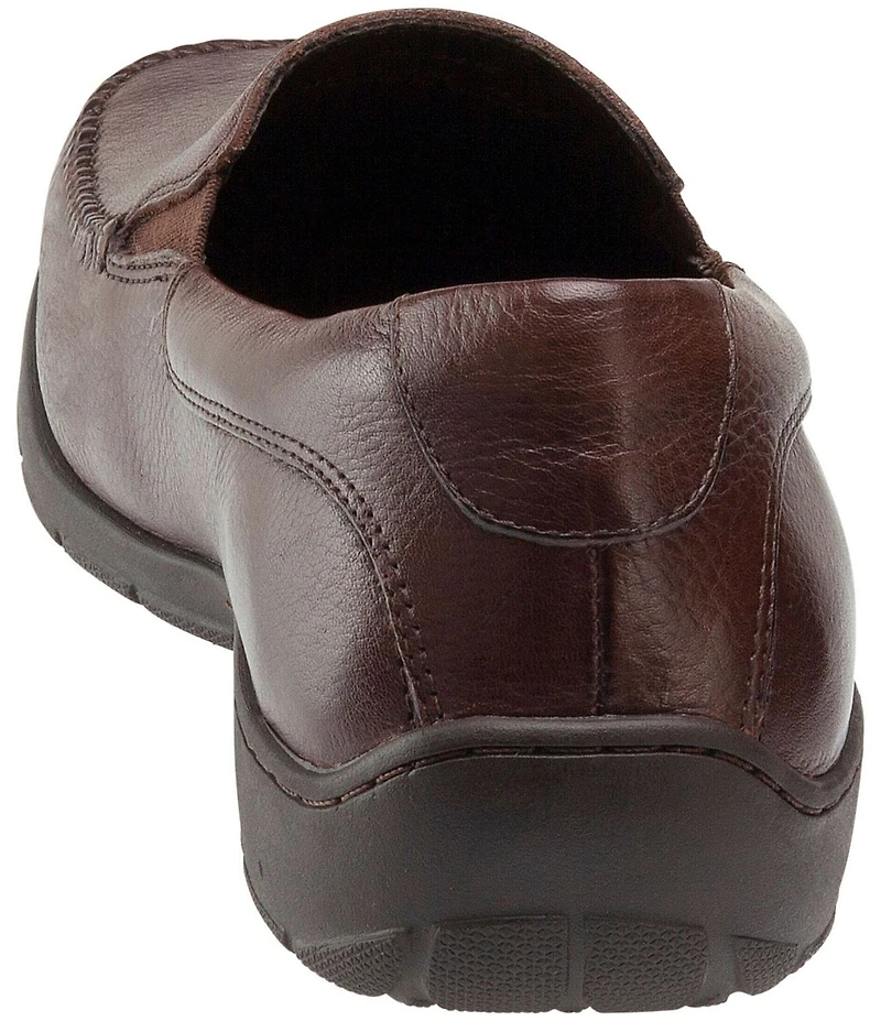 Johnston & Murphy Men's Crawford Leather Slip On Venetian Loafers