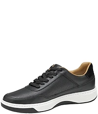 Johnston & Murphy Men's Dawson Perforated Leather U-Throat Lace Up Sneakers