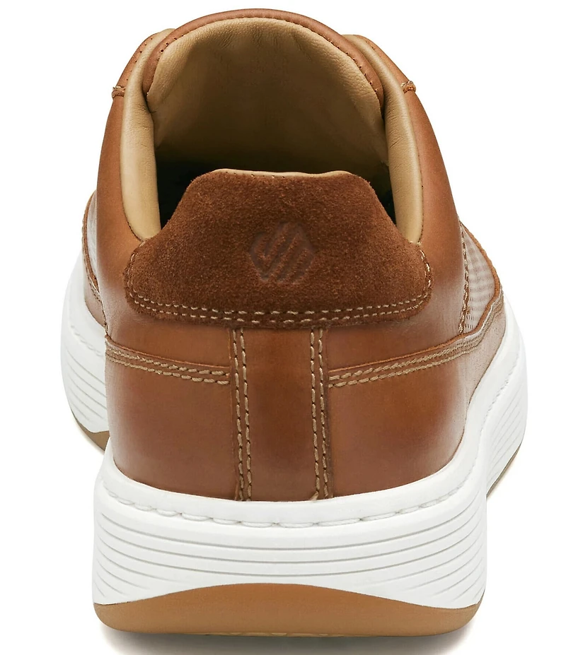 Johnston & Murphy Men's Dawson Perforated Leather U-Throat Lace Up Sneakers