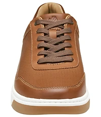 Johnston & Murphy Men's Dawson Perforated Leather U-Throat Lace Up Sneakers