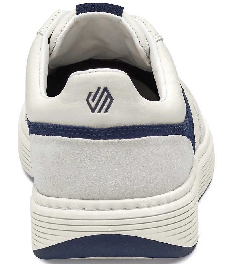 Johnston & Murphy Men's Dawson Perforated Leather and Suede Moc Toe U-Throat Sneakers