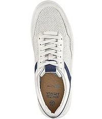 Johnston & Murphy Men's Dawson Perforated Leather and Suede Moc Toe U-Throat Sneakers