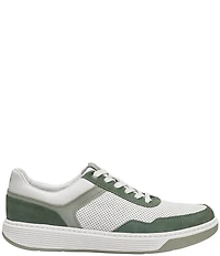 Johnston & Murphy Men's Dawson Perforated Suede and Leather Moc Toe U-Throat Sneakers