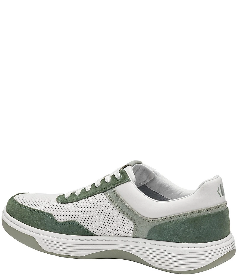 Johnston & Murphy Men's Dawson Perforated Suede and Leather Moc Toe U-Throat Sneakers
