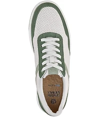 Johnston & Murphy Men's Dawson Perforated Suede and Leather Moc Toe U-Throat Sneakers