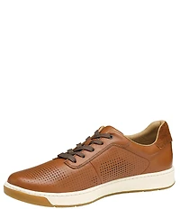 Johnston & Murphy Men's Daxton Perforated Leather U-Throat Lace Up Sneakers