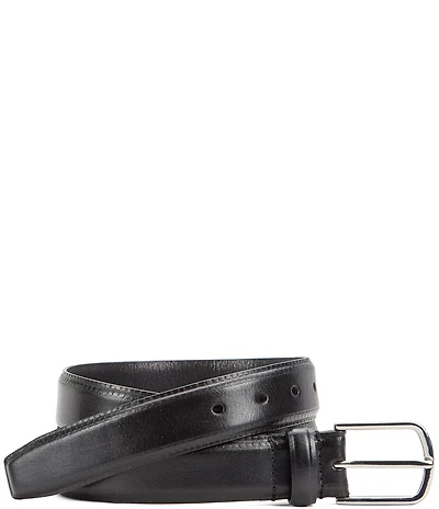 Johnston & Murphy Men's Edge Embossed Leather Belt