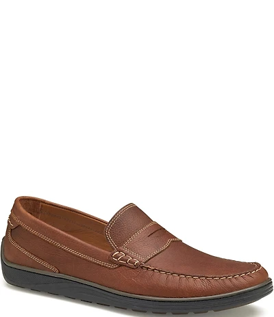 Johnston & Murphy Men's Emmett Leather Penny Loafers